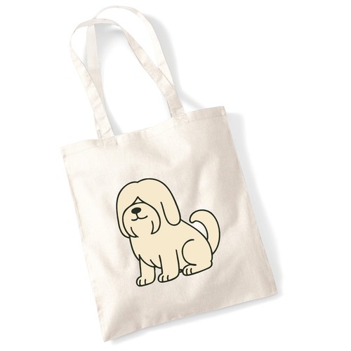 Sacchetto iuta lhasa apso - di,