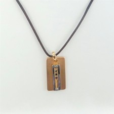 Men's Steel Comet Necklace
