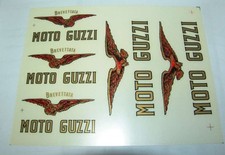 KIT DECALCOMANIE A SECCO ADESIVI MOTO GUZZI BREVETTATA SERBATOIO AD880023