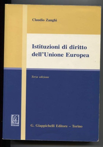 Istituzioni diritto - di,