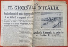 1940 GIORNALE D'ITALIA SECONDA