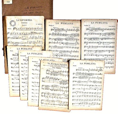 Spartiti musicali per - per, intera