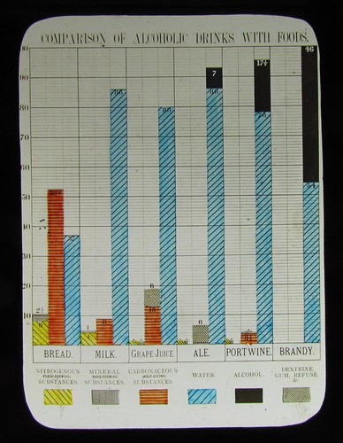 Glass magic lantern slide - glass,