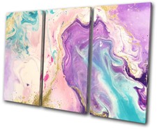 Quadro Stampa Acquerello Marmo