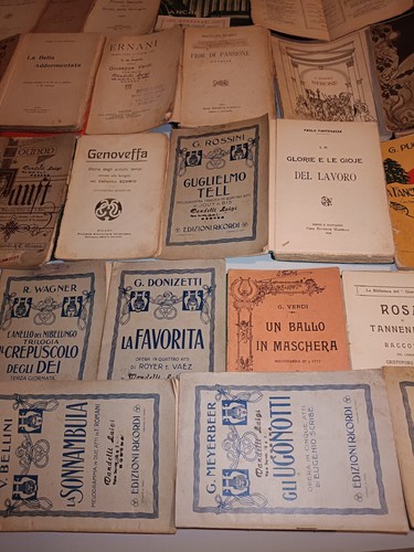 Libretti antichi - libretti,