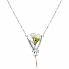 Collana bouquet portafiori