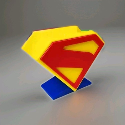 Superman logo porta controller - superman,