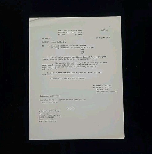 1945 tedesco wwii - wwii, army