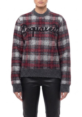 Dsquared2 maglione plaid - dsquared2,