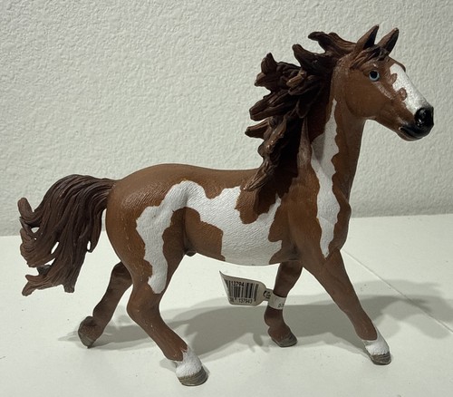 Schleich 13794 pinto stallone - schleich,