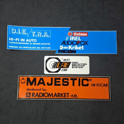 Lotto stickers adesivi - hi-fi,