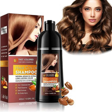Shampoo Colorante Castano 3 in 1 – Tonalizzante Capelli Marrone per Uomo E Donna