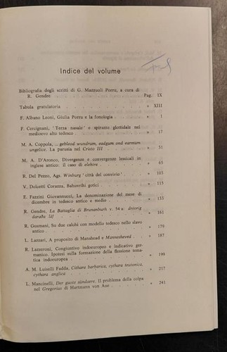 Studi sulla cultura germanica - studi,