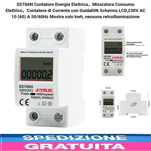 Contatore energia elettrica - contatore,
