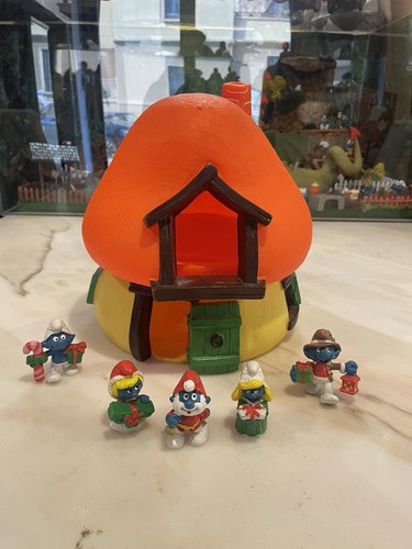 Puffi smurfs smurf casa dei - puffi,
