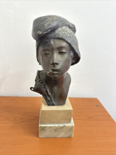 Piccola scultura bronzo - piccola, dorato