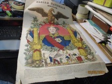 stampa Napoleonica originale 42 X 66 GLOIRE NATIONALE BERTRAND - PELLERIN EPINAL