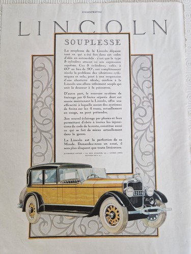 Lincoln auto pubblicità - ,