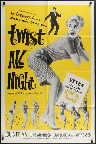 Twist all night poster - all, (1962)