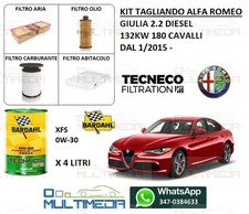Kit tagliando filtri olio - tagliando,