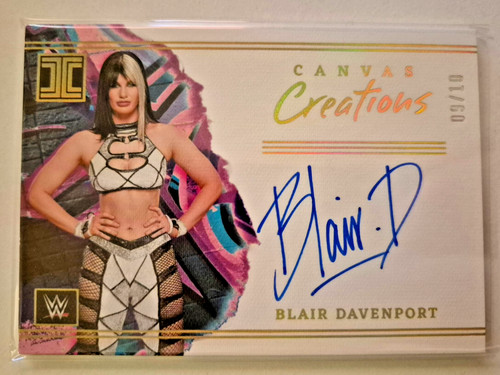 Blair davenport autograph - davenport,