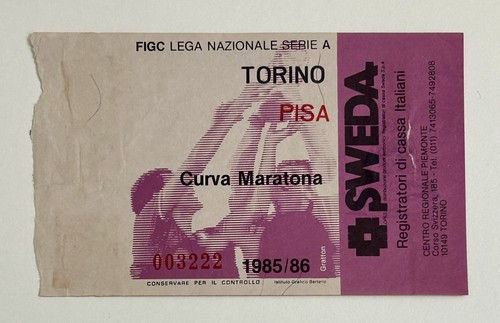 Torino pisa 86 biglietto - pisa,