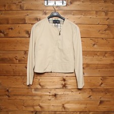 Giacca Armani Jeans Usato (Cod.EBAY1054) TG.46 Donna Beige Made in Italy