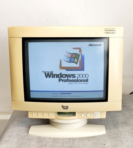 Monitor crt tag vintage - vintage, 14"
