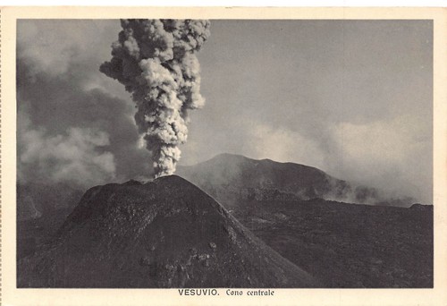 Italia vesuvio cono - cono, centrale