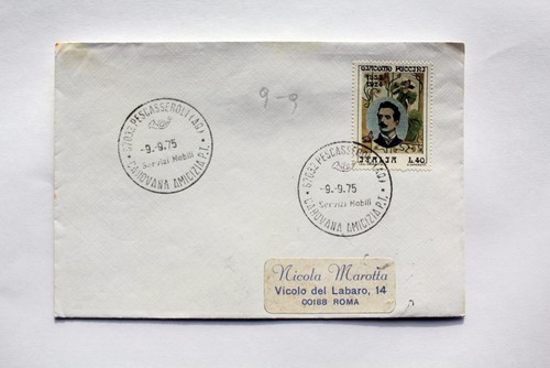 Commemorative postcard caravan - commemorative,