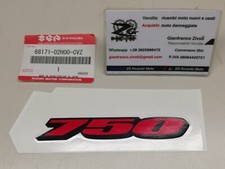 68171-02H00-CVZ Suzuki GSX-R-750 K6 K7 adesivo codone carena posteriore sinistro