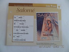 CARTE FICHE PLAISIR DE CHANTER