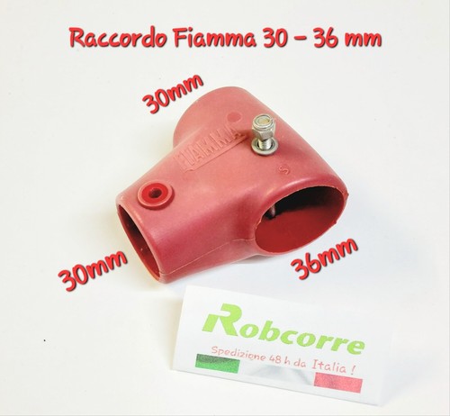 Raccordo plastica rossa - raccordo,
