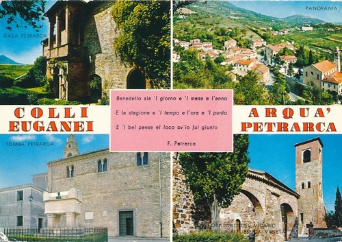 Vecchia cartolina colli - cartolina,