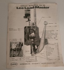 Manuale Lee Load Master anni '90