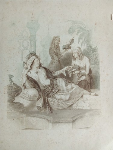 Antica incisione 1800 persia - antica,