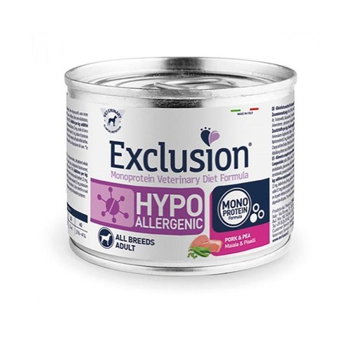 Exclusion monoprotein vet diet