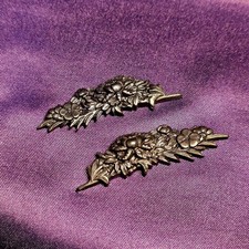 Samurai Katana Menuki Peony