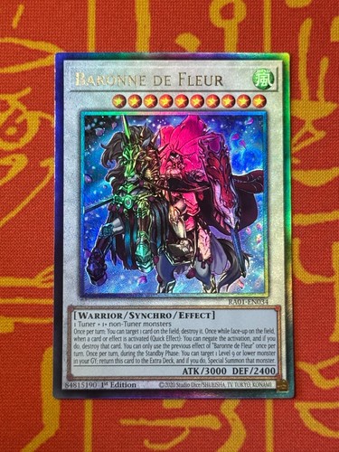 Yugioh baronne fleur - yugioh, de