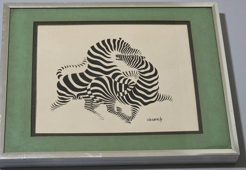 Victor vasarely zebre 2 - zebre,