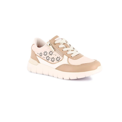 Grunland sneaker con zip - con,