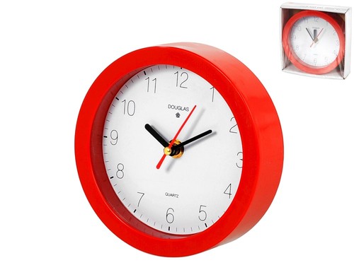 Orologio parete tondo rosso - orologio,