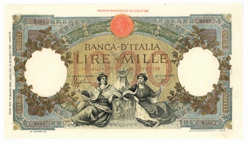 1000 lire capranesi - 1000,