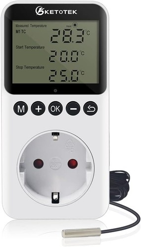 Presa termostato con - termostato, timer