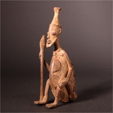 14082 Figura In Bronzo Dogon