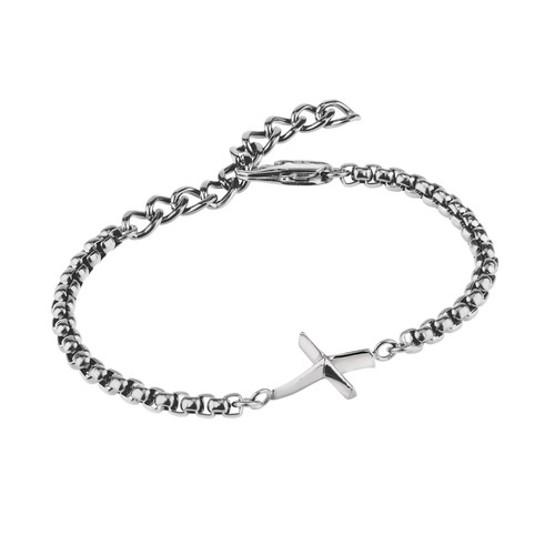 Bracciale uomo breil x - bracciale,