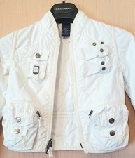 RALPH LAUREN WHITE BOMBER