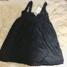 Top tunica nero elasticizzato