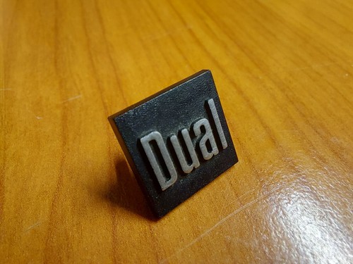Dual giradischi badge targa - dual,