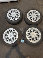 4 CERCHI IN FERRO TOYOTA AYGO 165/60R15 81T FALKEN 4ST KIT USATE
